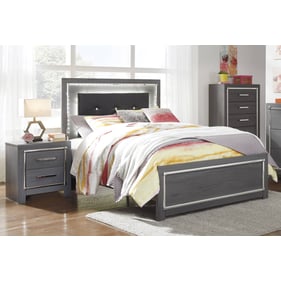 Ashley Furniture Lodanna Gray 4pc Bedroom Set With Full Bed