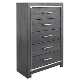 Ashley Furniture Lodanna Gray Five Drawer Chest