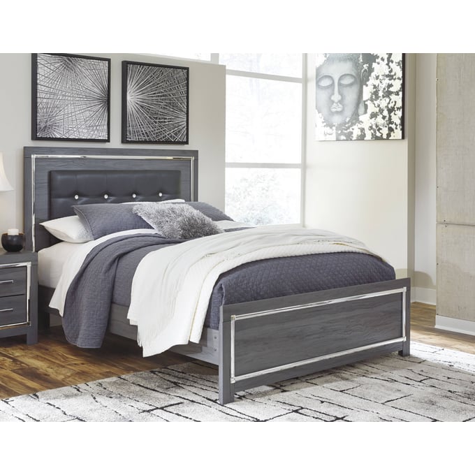 Ashley Furniture Lodanna Gray Full Panel Footboard B214-84