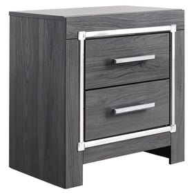 Ashley Furniture Lodanna Gray Two Drawer Night Stand