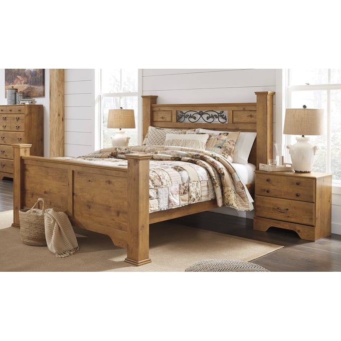 Ashley Furniture Bittersweet 2pc Bedroom Set with Queen Poster Bed B219-Set2