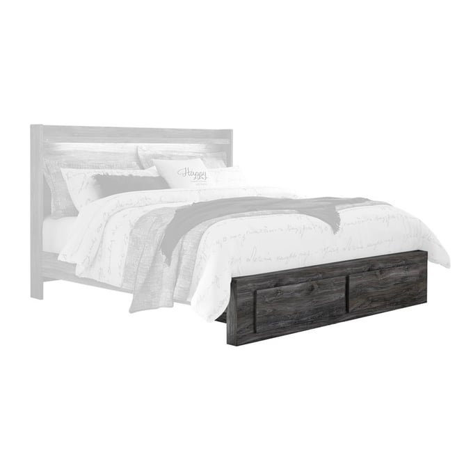 Ashley Furniture Baystorm Gray King Storage Footboard B221-56S