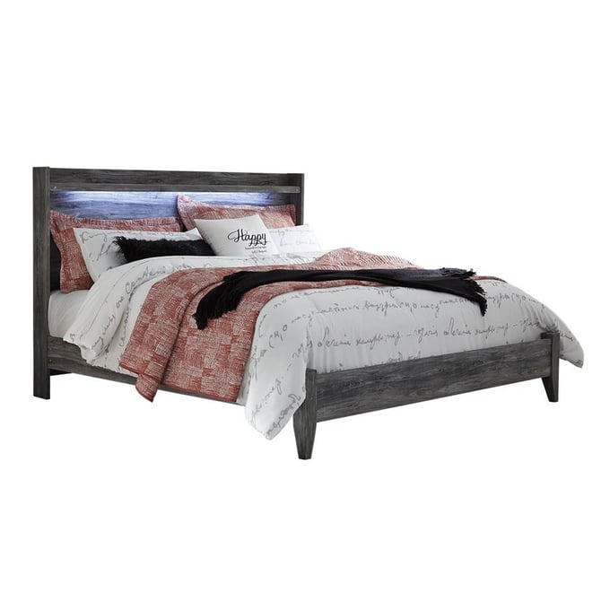 Ashley Furniture Baystorm Gray King Panel Bed B221B11