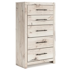 Ashley Furniture Lawroy Light Natural Five Drawer Chest