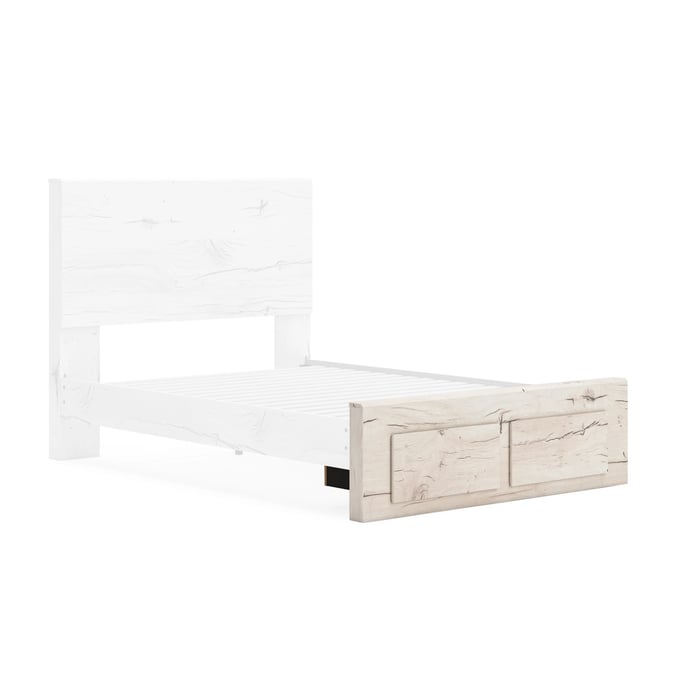 Ashley Furniture Lawroy Light Natural Full Storage Footboard B2310-84S