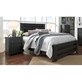 Ashley Furniture Brinxton Charcoal 2pc Bedroom Set With Full Panel Bed