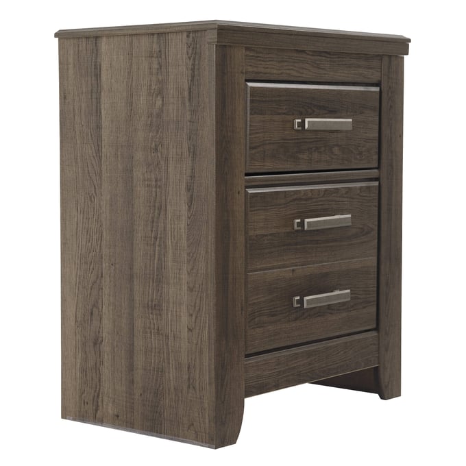 Ashley Furniture Juararo Dark Brown Two Drawers Night Stand B251-92