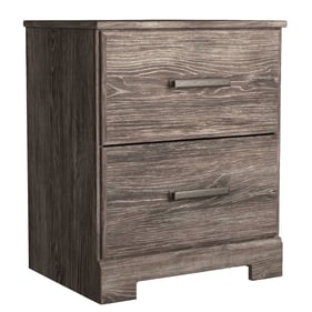 Ashley Furniture Ralinksi Gray Two Drawer Night Stand