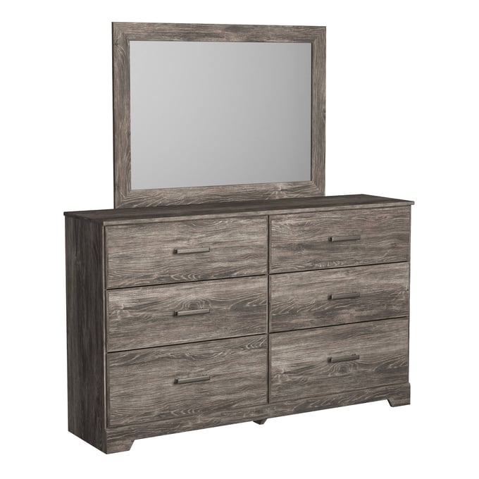 Ashley Furniture Ralinksi Gray Dresser And Mirror B2587B1