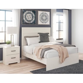 Ashley Furniture Stelsie White 2pc Bedroom Set With Full Panel Bed