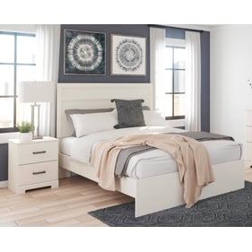 Ashley Furniture Stelsie White 2pc Bedroom Set With Queen Panel Bed