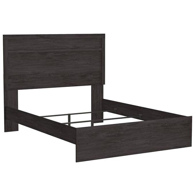 Ashley Furniture Belachime Black Queen Panel Bed B2589B2