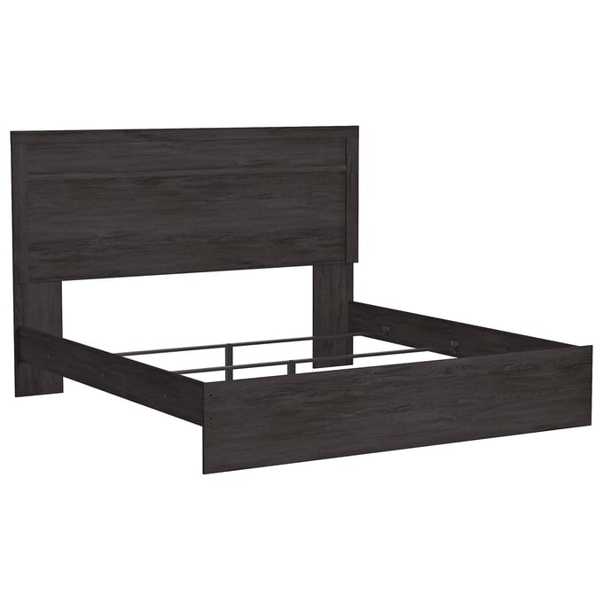 Ashley Furniture Belachime Black King Panel Bed B2589B4