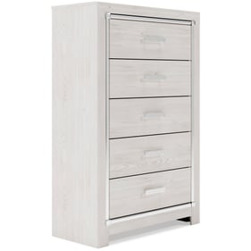 Ashley Furniture Altyra White Five Drawer Chest