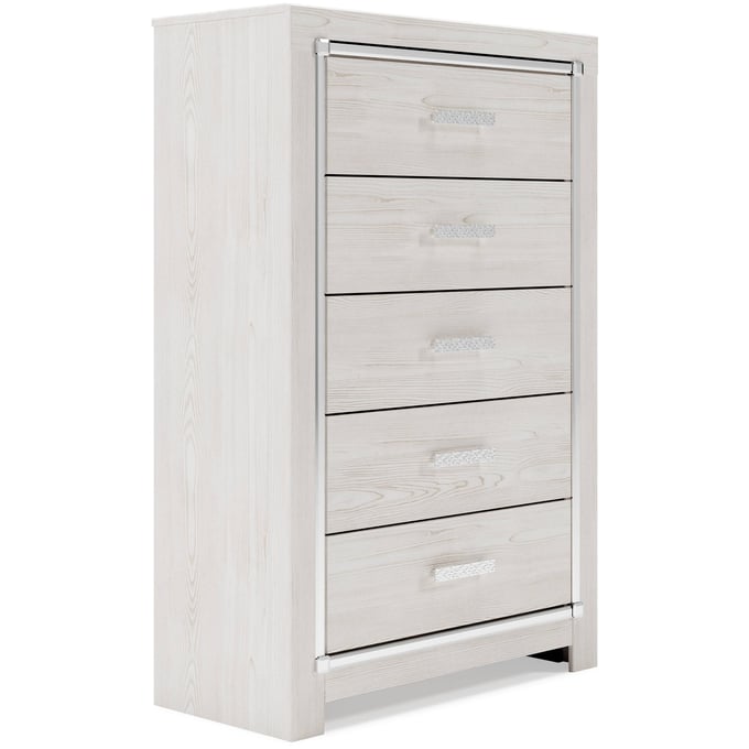 Ashley Furniture Altyra White Five Drawer Chest B2640-46