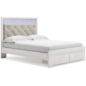 Ashley Furniture Altyra White Queen Storage Bed