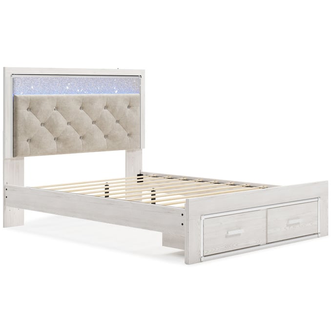 Ashley Furniture Altyra White Queen Storage Footboard B2640-54S