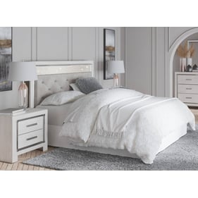 Ashley Furniture Altyra White Gray 2pc Bedroom Set With Queen Full Headboar...