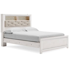 Ashley Furniture Altyra White King Panel Bookcase Bed With Roll Slat