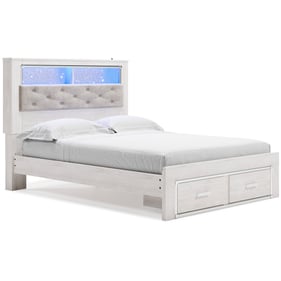 Ashley Furniture Altyra White Queen Bookcase Storage Bed