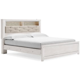 Ashley Furniture Altyra White King Panel Bookcase Bed