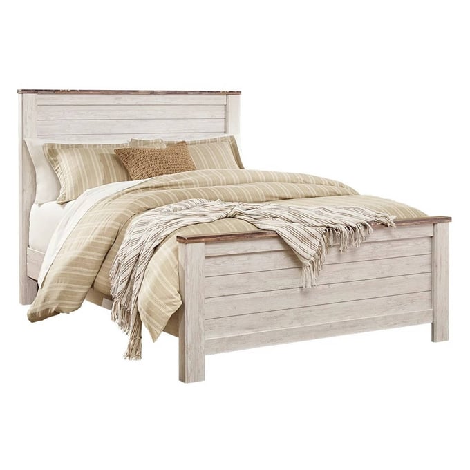 Ashley Furniture Willowton Queen Panel Bed B267B8