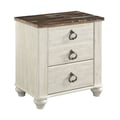 Two Drawer Night Stand