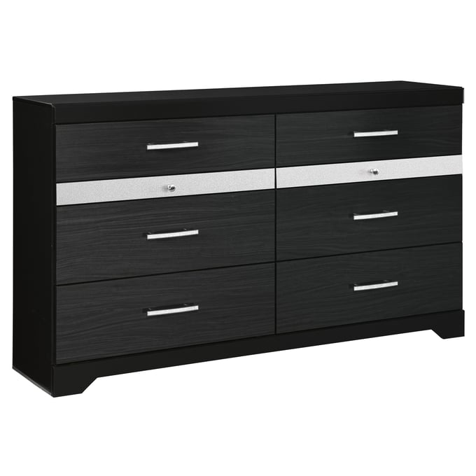 Ashley Furniture Starberry Black Dresser B304-31