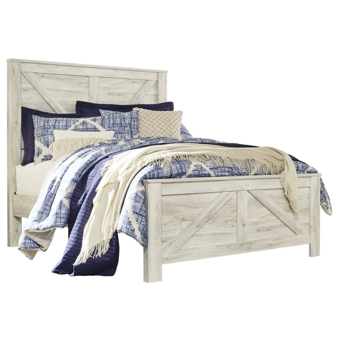 Ashley Furniture Bellaby Whitewash Queen Bed B331B6