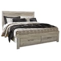 King Storage Bed