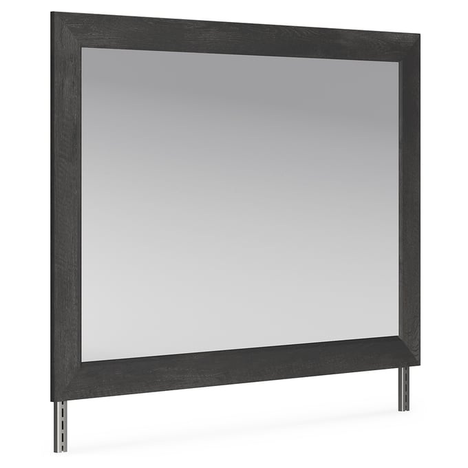 Ashley Furniture Nanforth Rustic Charcoal Bedroom Mirror B3670-36