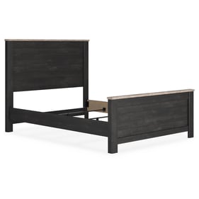 Ashley Furniture Nanforth Graphite Queen Panel Bed