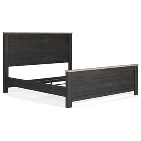 Ashley Furniture Nanforth Graphite King Panel Bed