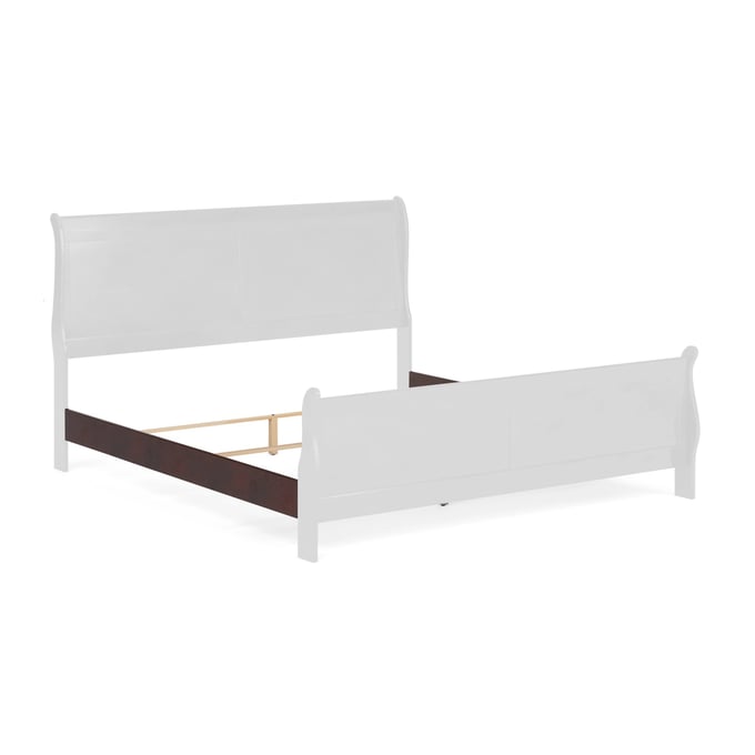 Ashley Furniture Alisdair Dark Brown King Sleigh Rails B376-97