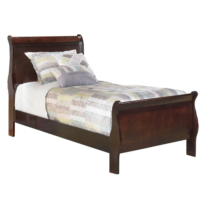 Ashley Furniture Alisdair Dark Brown Twin Sleigh Bed B376B5