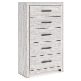 Ashley Furniture Cayboni Whitewash Five Drawer Chest