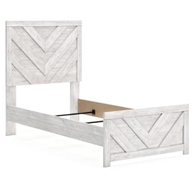 Ashley Furniture Cayboni Whitewash Twin Panel Bed