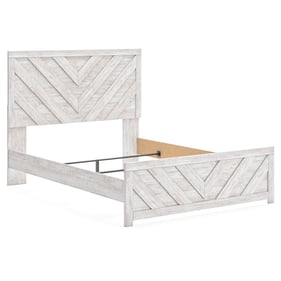 Ashley Furniture Cayboni Whitewash Queen Panel Bed