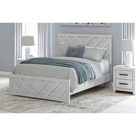 Ashley Furniture Cayboni Whitewash 2pc Bedroom Set With Queen Bed