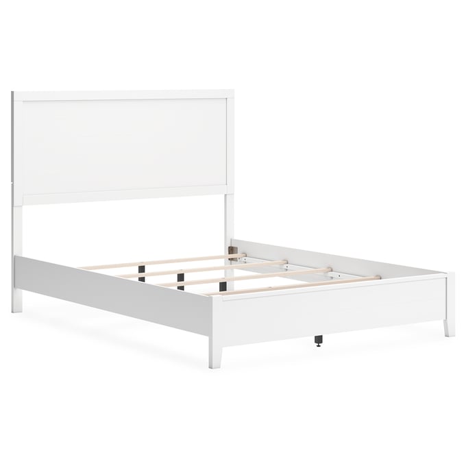 Ashley Furniture Binterglen White Queen Panel Bed B427B6