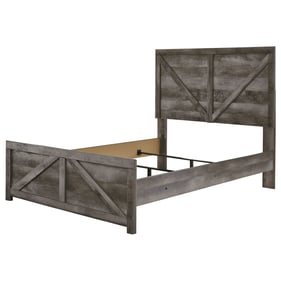 Ashley Furniture Wynnlow Gray Full Crossbuck Panel Bed