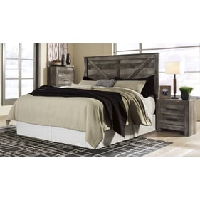 Ashley Furniture Wynnlow Gray 2pc Bedroom Set With King Headboard