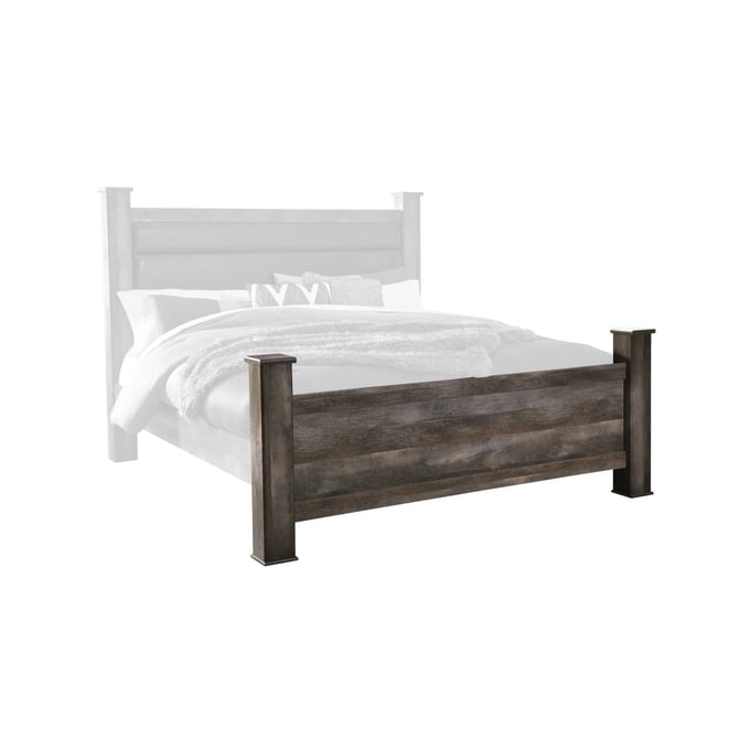 Ashley Furniture Wynnlow Gray King Poster Footboard B440-66