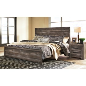 Ashley Furniture Wynnlow Gray 2pc Bedroom Set With King Bed