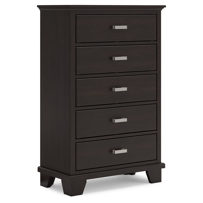 Ashley Furniture Covetown Dark Brown Five Drawer Chest B441-46