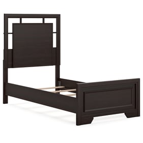 Ashley Furniture Covetown Dark Brown Twin Panel Bed