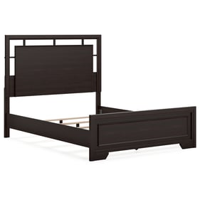 Ashley Furniture Covetown Dark Brown Queen Panel Bed