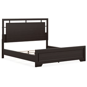 Ashley Furniture Covetown Dark Brown Cal King Panel Bed