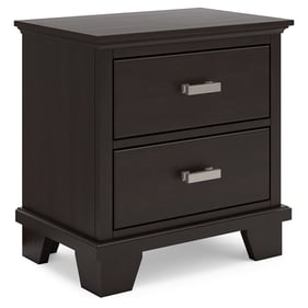 Ashley Furniture Covetown Dark Brown Two Drawer Night Stand