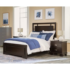 Ashley Furniture Covetown Dark Brown 2pc Kids Bedroom Set With Full Panel B...